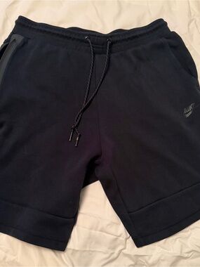 Nike Black Athletic Drawstring Shorts